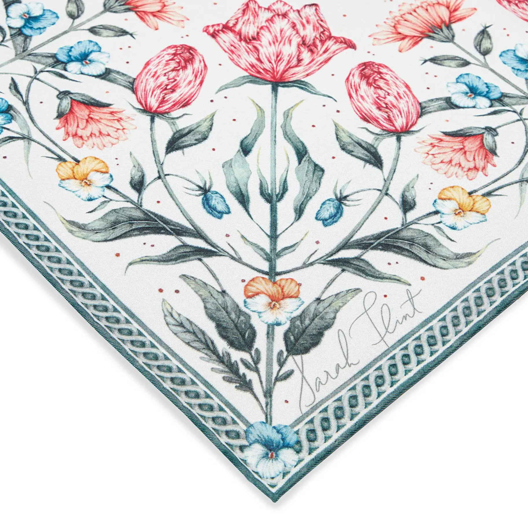 Belts & Scarves-Sarah Flint Blooming Petal Scarf 45