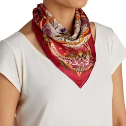 Belts & Scarves-Sarah Flint Chateaux Garden Scarf 45