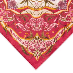 Belts & Scarves-Sarah Flint Chateaux Garden Scarf 45