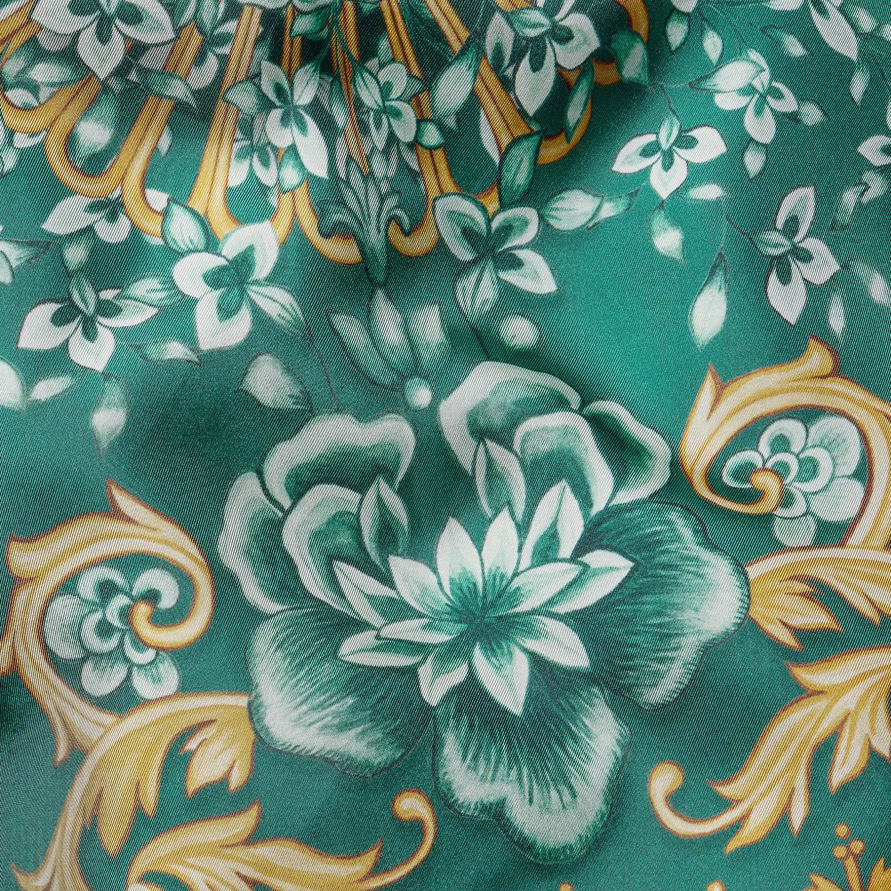 Belts & Scarves-Sarah Flint Hofburg Tea Scarf 90
