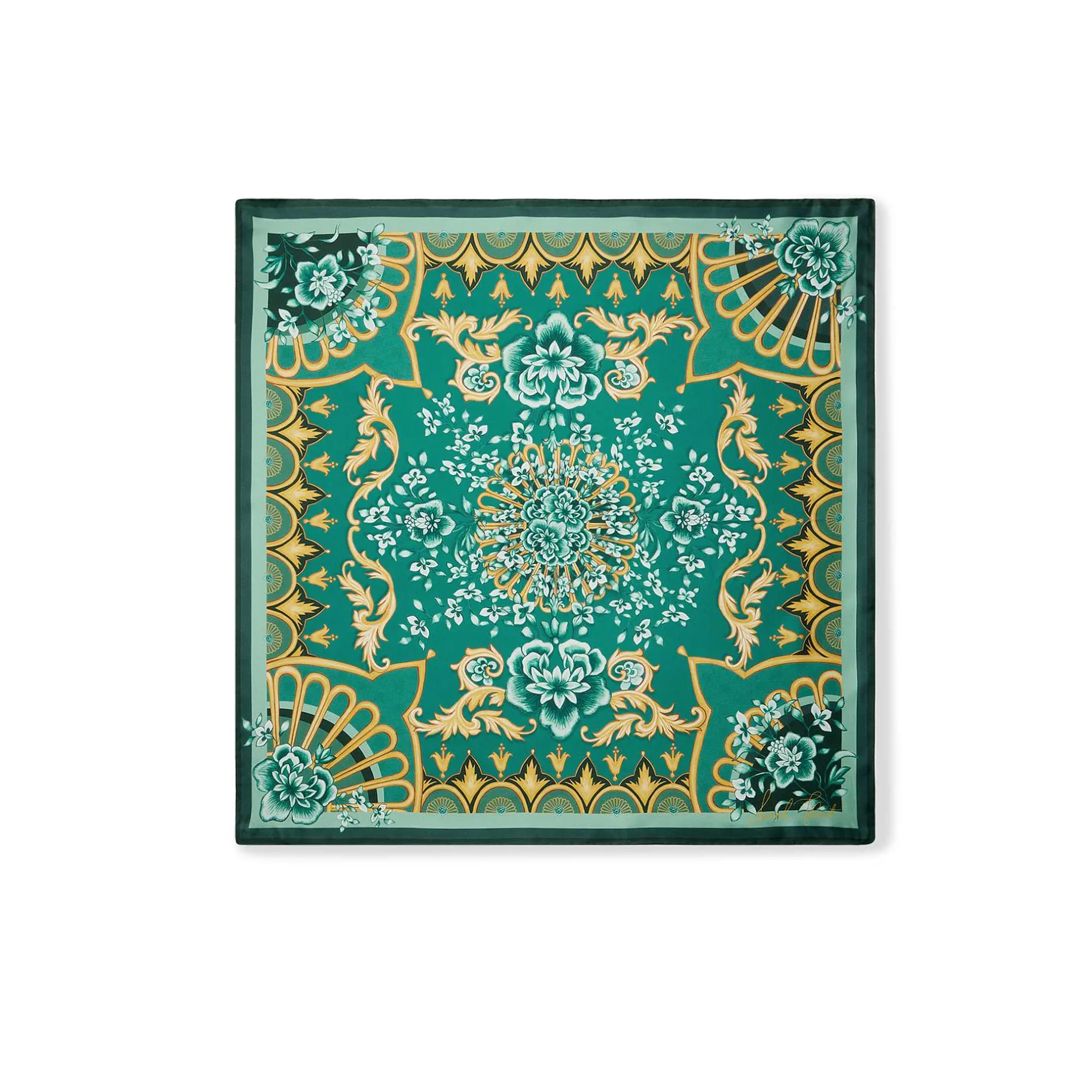 Belts & Scarves-Sarah Flint Hofburg Tea Scarf 45