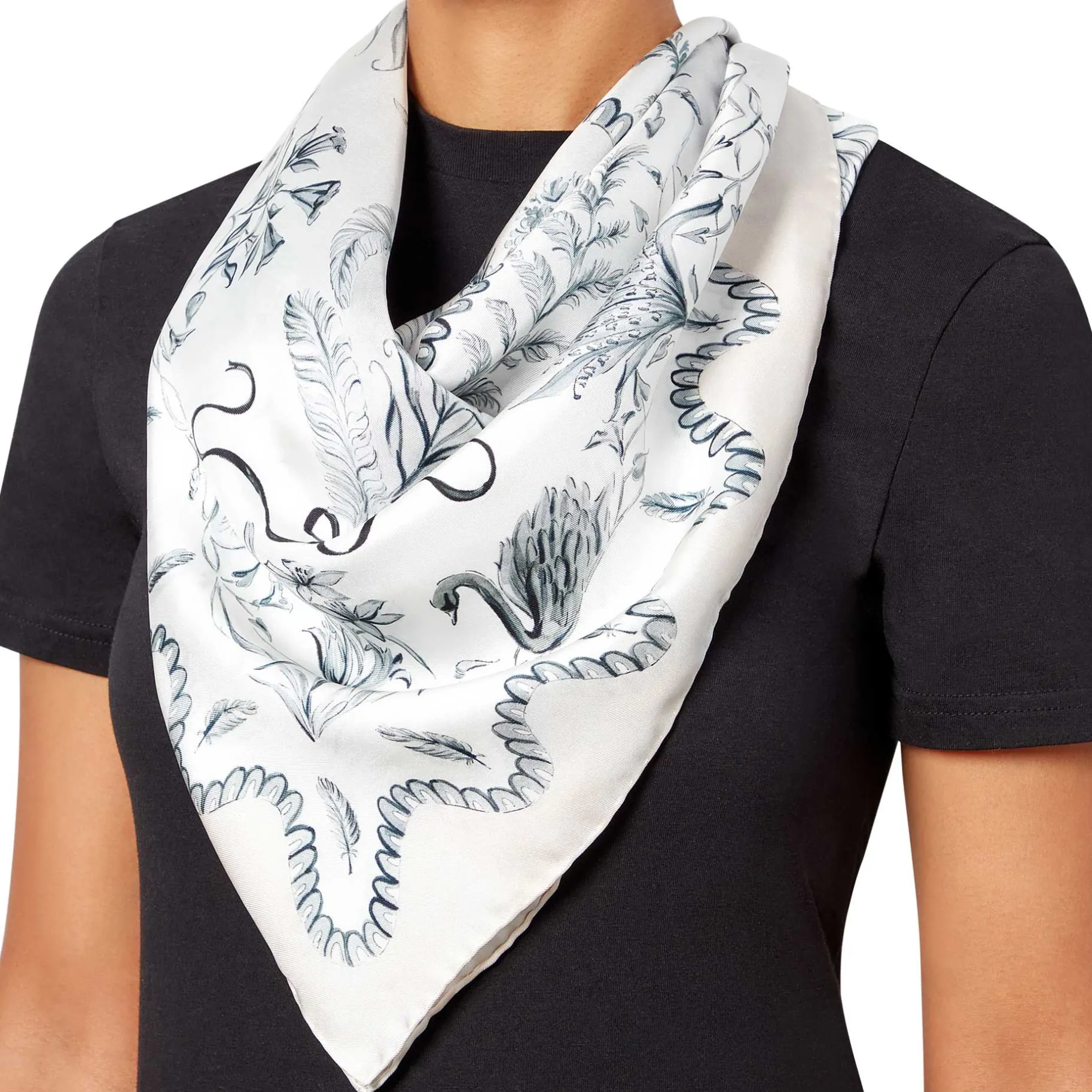 Belts & Scarves-Sarah Flint Odette Scarf 90