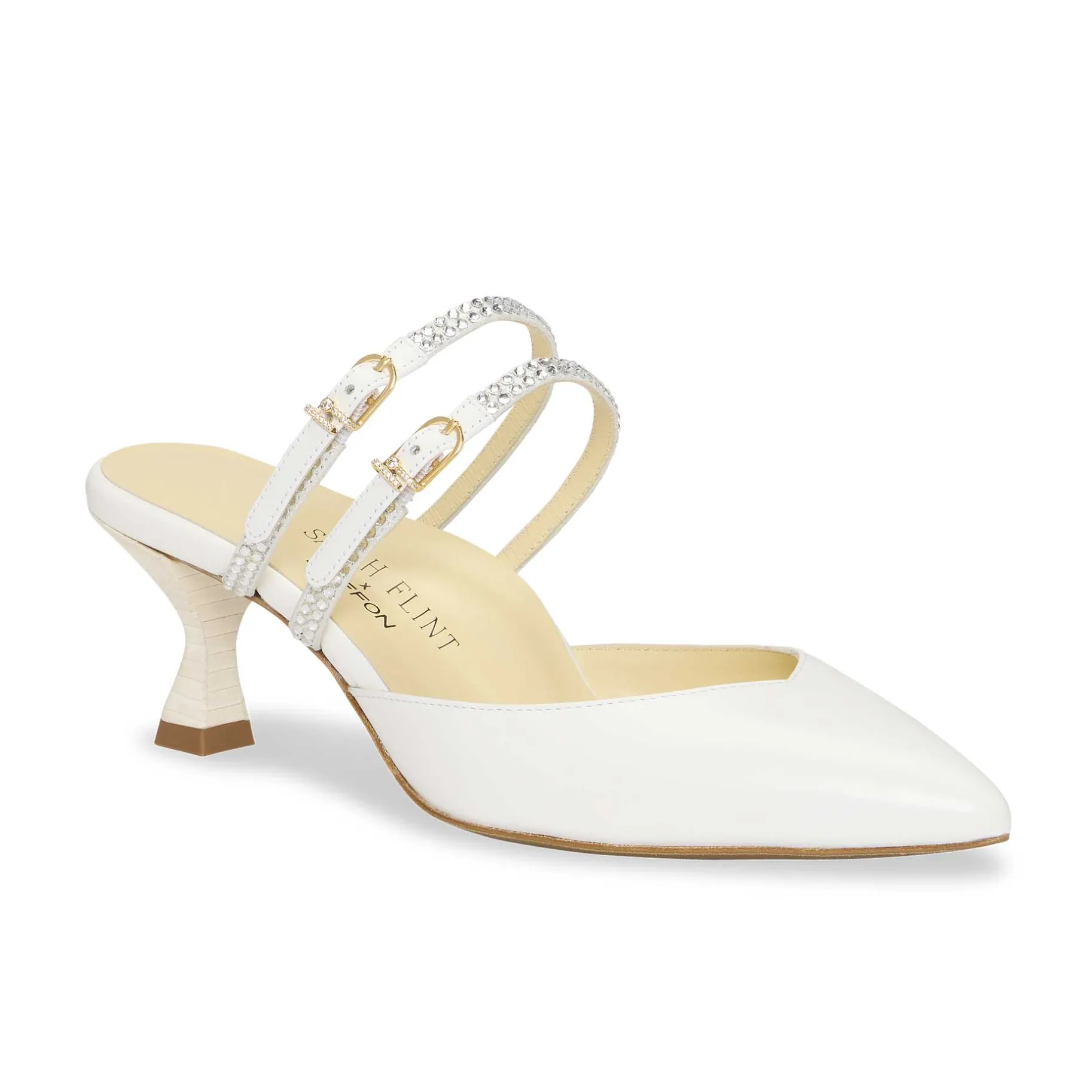 Pumps-Sarah Flint Perfect Shiffon Kitten Mule 50