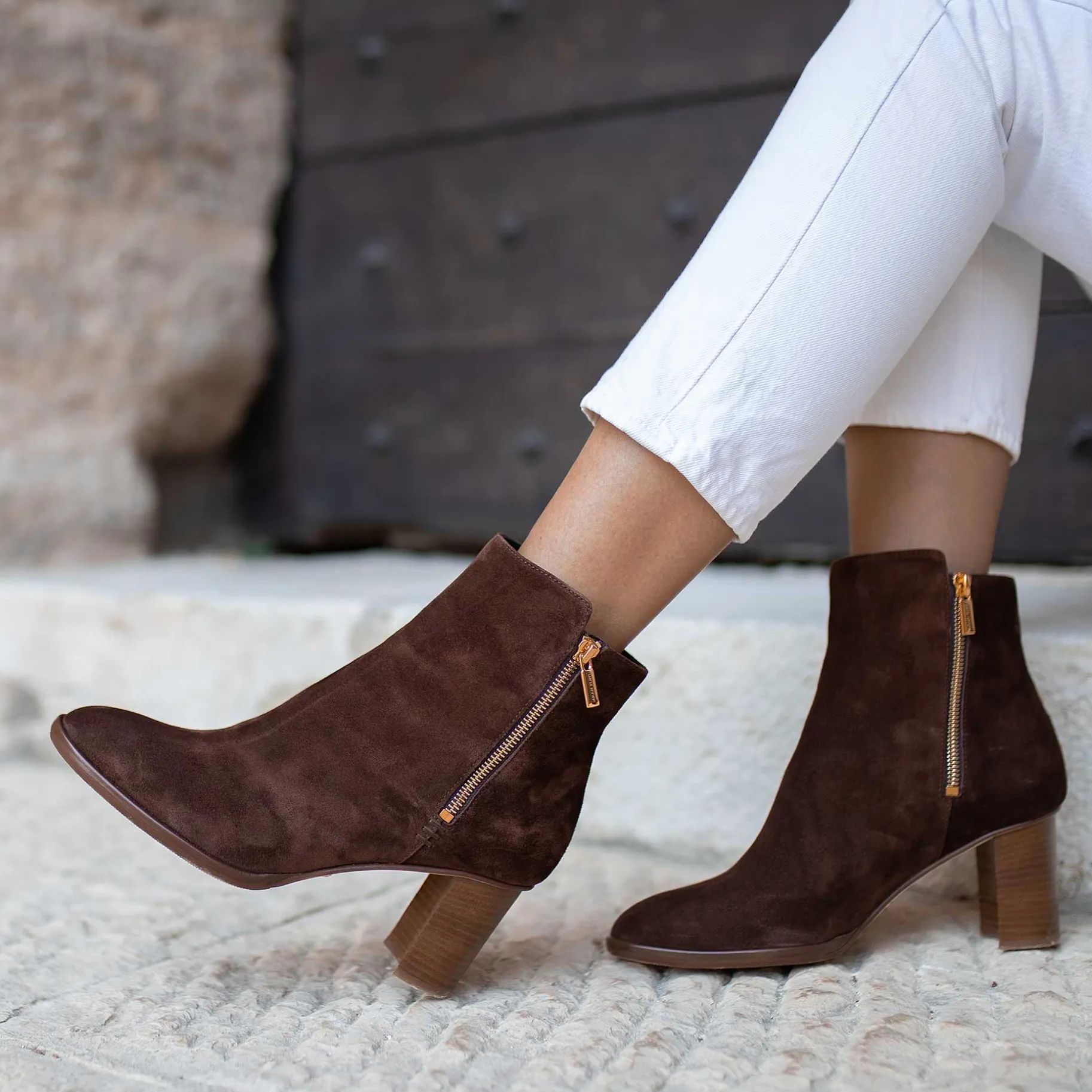 Boots & Booties-Sarah Flint Perfect Zip Bootie 70