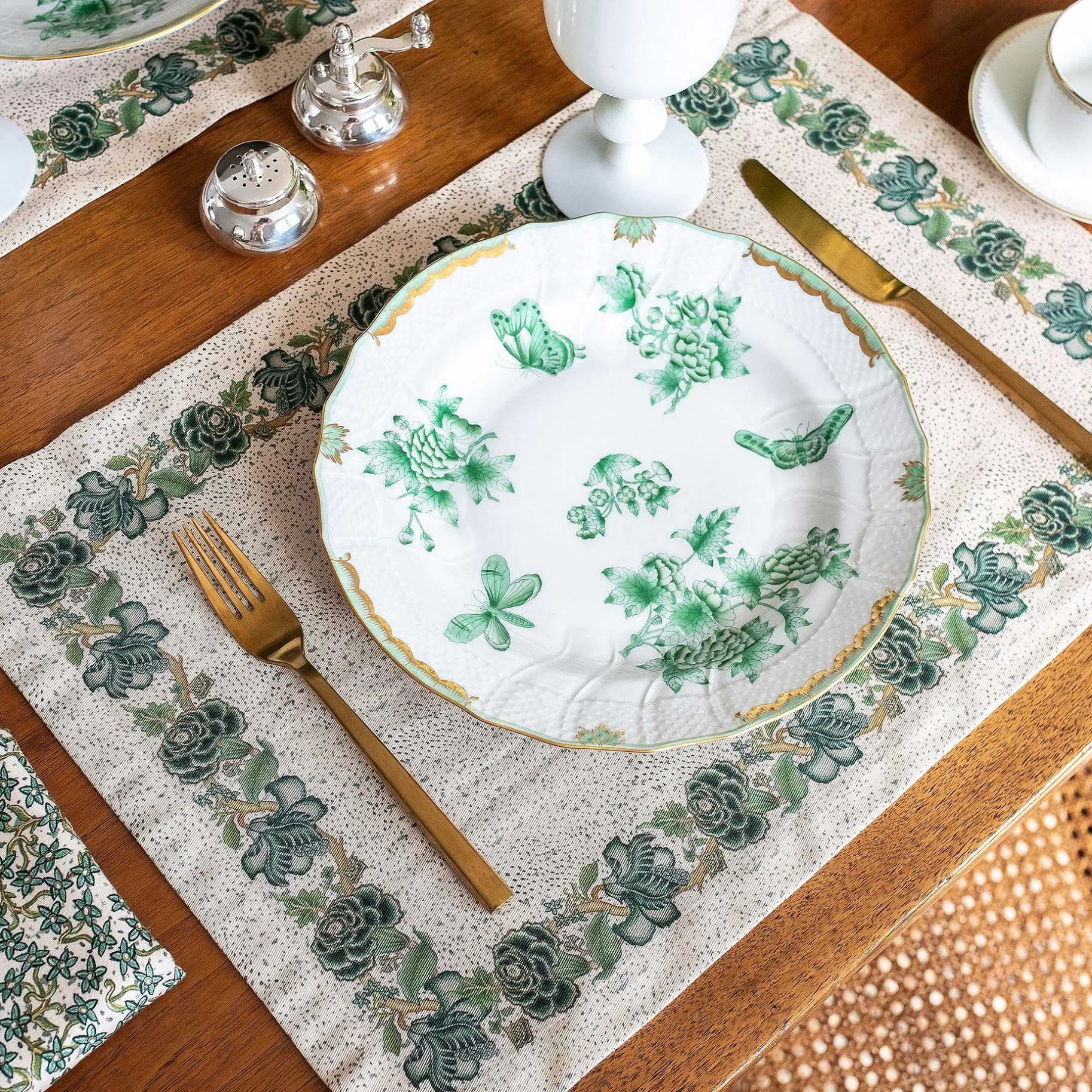 Home-Sarah Flint 4-Piece Rectangular Placemat Set