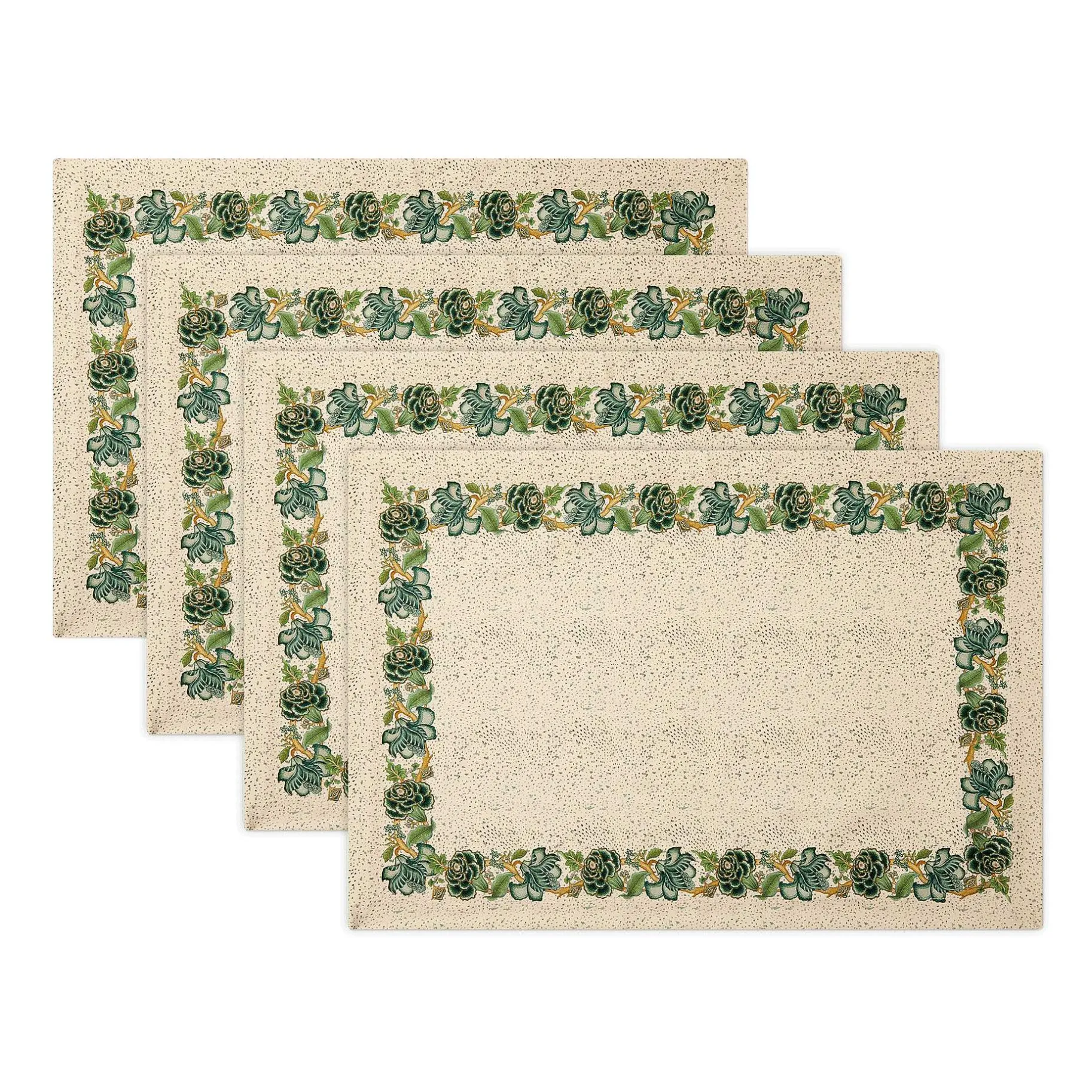 Home-Sarah Flint 4-Piece Rectangular Placemat Set