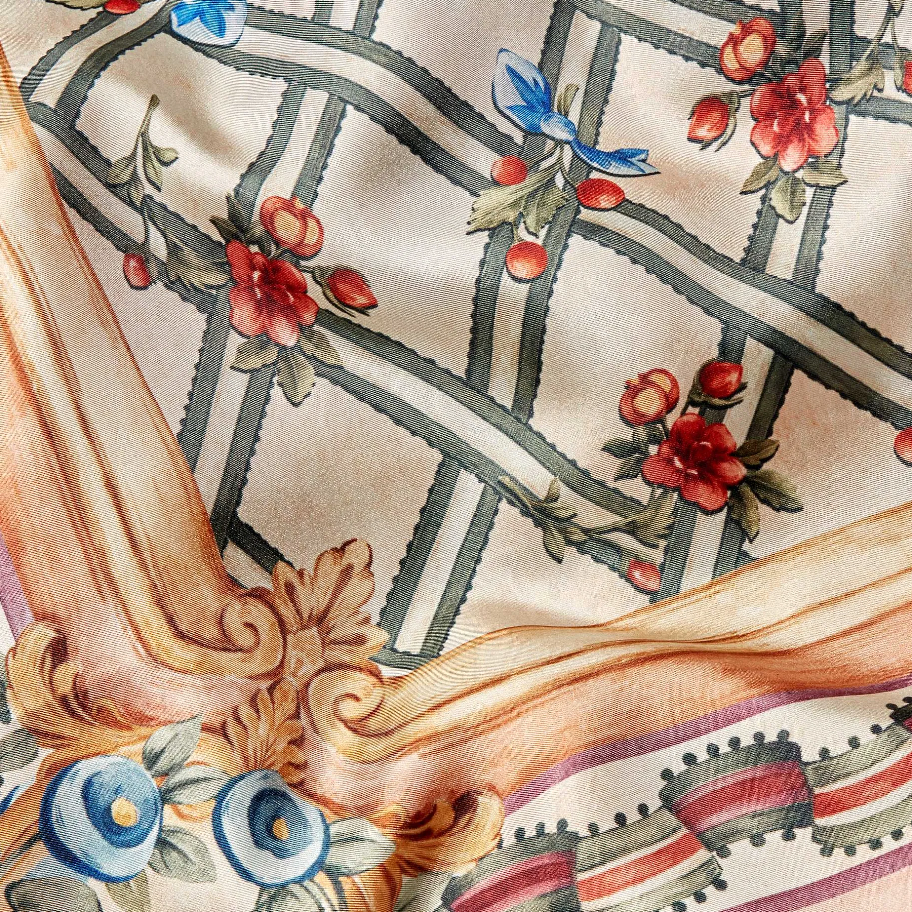 Belts & Scarves-Sarah Flint Pied-A-Terre Scarf 90