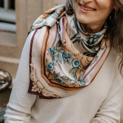 Belts & Scarves-Sarah Flint Pied-A-Terre Scarf 90
