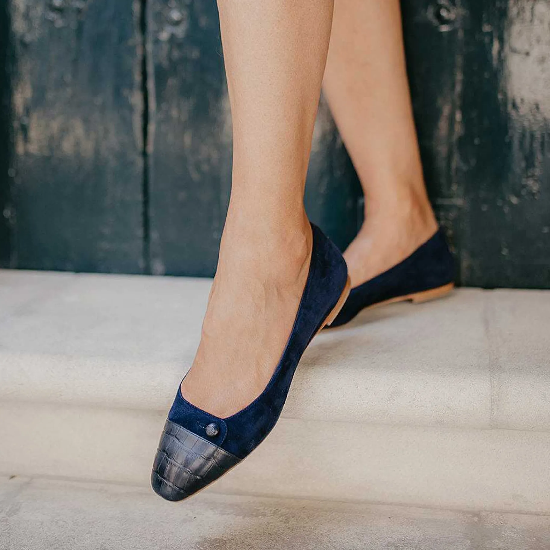 Flats-Sarah Flint Sacchetto Ballet Flat