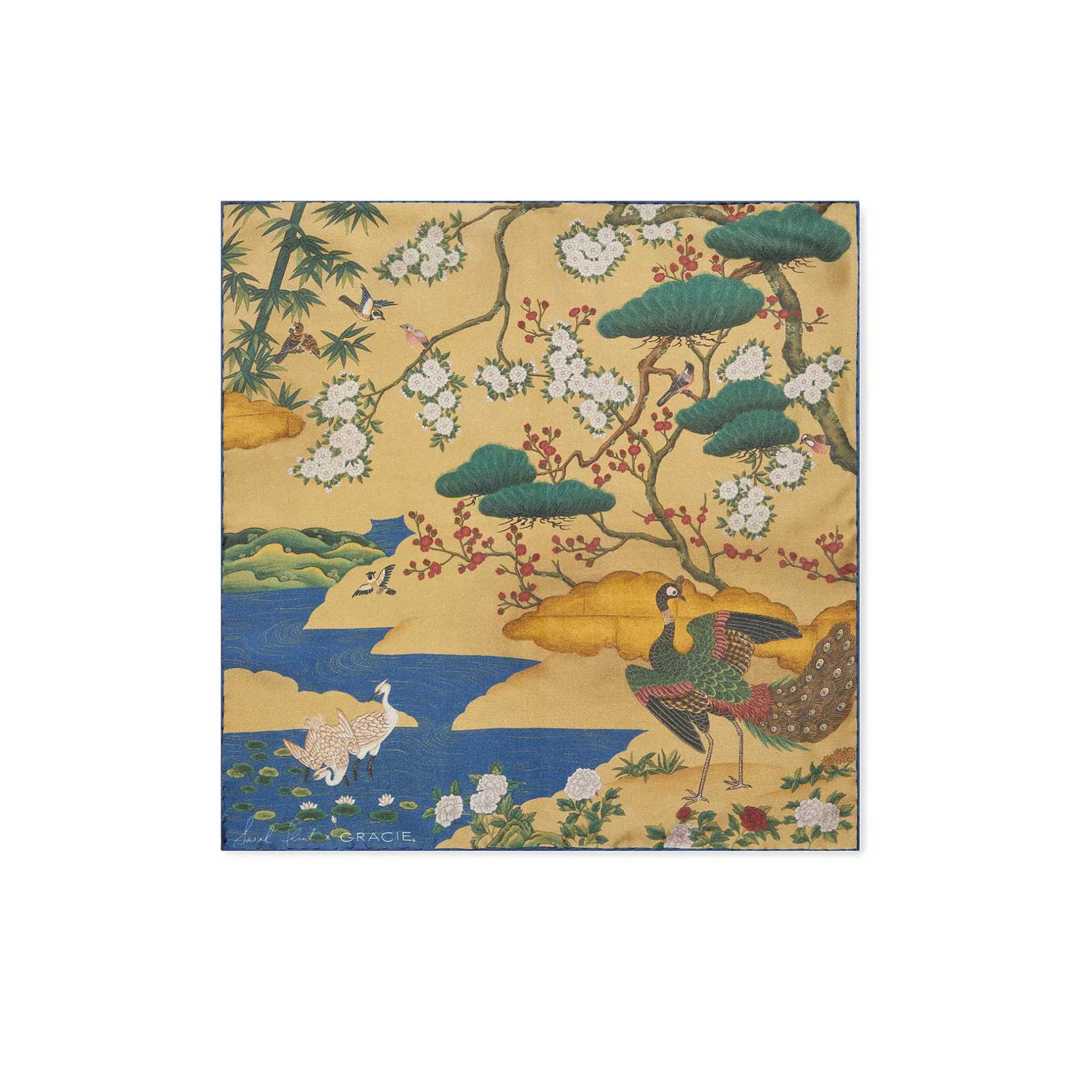 Belts & Scarves-Sarah Flint X Gracie Kano Garden Scarf 45