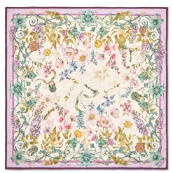 Belts & Scarves-Sarah Flint Secret Garden Scarf 90
