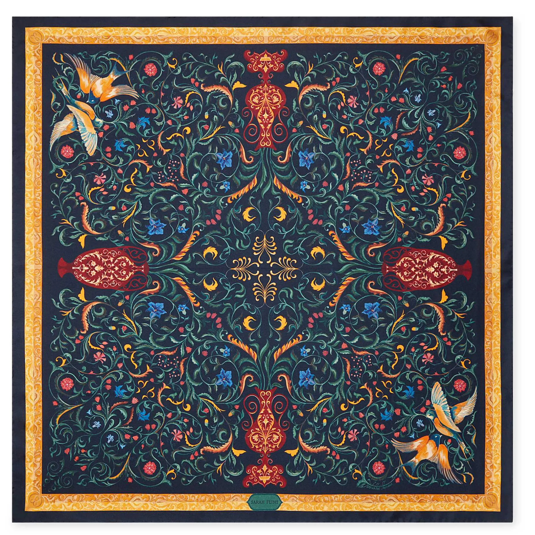Belts & Scarves-Sarah Flint Viennese Opera Scarf 90